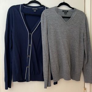 Men’s Banana Republic Thin Sweater/Cardigan Bundle
